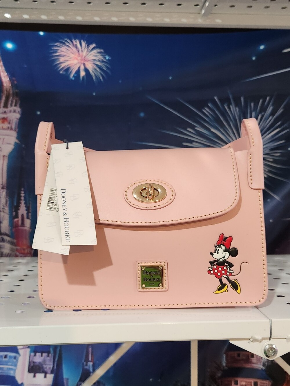 Dooney & Bourke Pink Minnie Small Crossbody